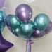 Букет с большим шаром Bubble